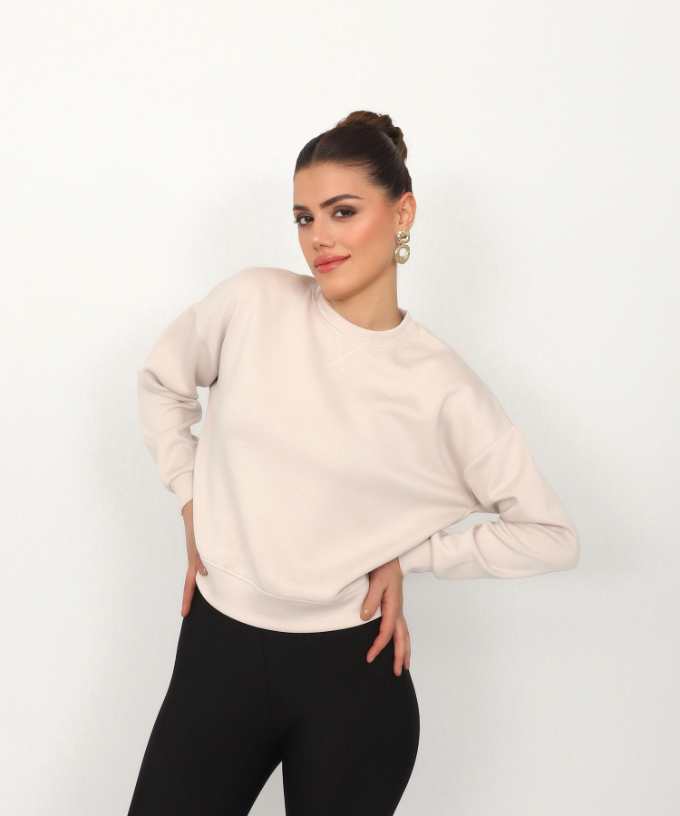 Resim Viole&More Kadın Sweat 115 Cupra Kumaş