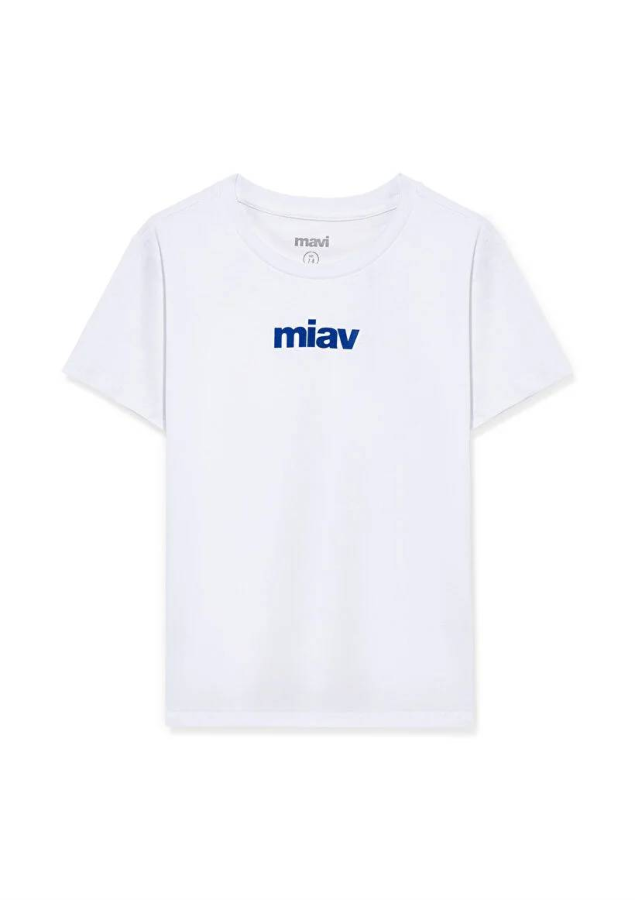 Resim Mavi Miav Baskılı Erkek Çocuk T-shirt M66332620