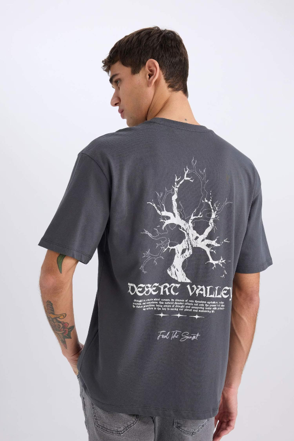 Resim Defacto Erkek  T-shirt D6948AX/AR104