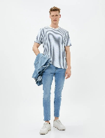 Resim Koton Mıchael Erkek Jean Pantolon 6Sam40063Nd