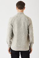 Resim Gm2008000262 Düz Flanel Regular Uzun Tpt Erkek Gömlek