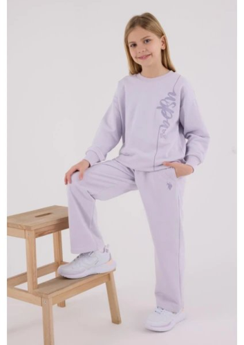 Resim U.S. Polo Assn Kids Kız Çocuk Sweat Takım US2304-4