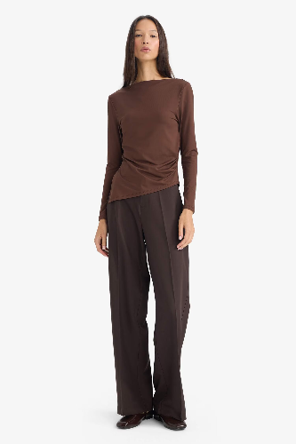 Resim Defacto Kadın T-shirt G5677AX/BN1