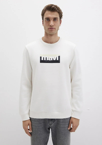 Resim Mavi Erkek Sweatshirt M0S10203-70057