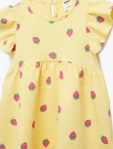 Resim Koton Kız Bebek Elbise 6SMG80004AK