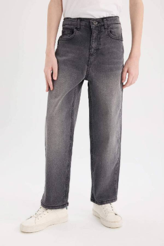 Resim Defacto Erkek Çocuk  Jean Pantolon F2836A8/NM55