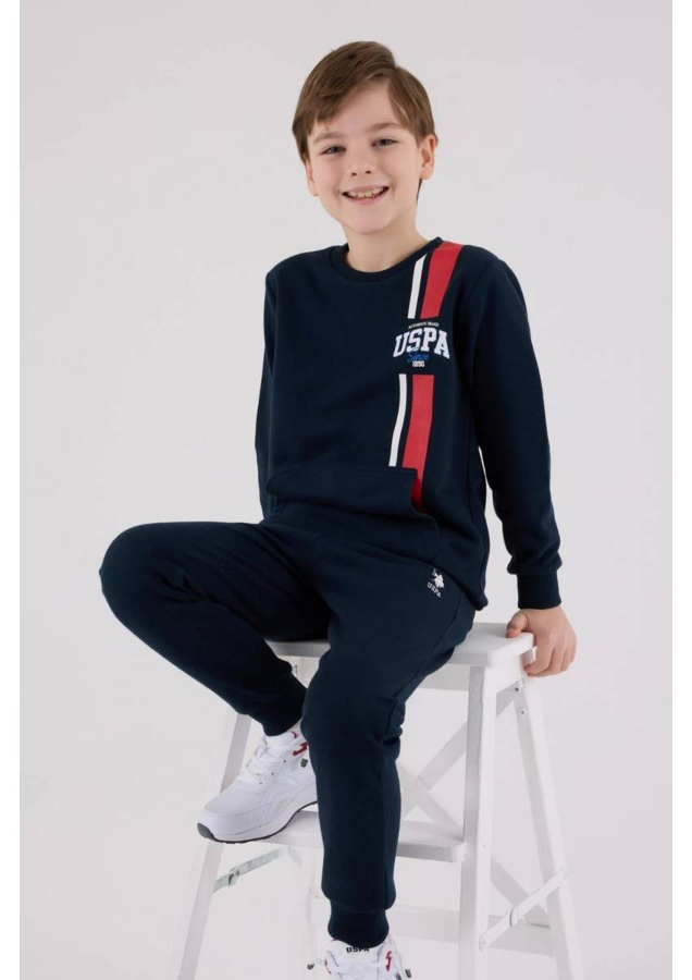 Resim U.S. Polo Assn Kids Erkek Çocuk Eşofman Takım US2200-4