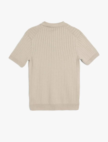 Resim Koton Erkek Triko Tişört 5SAM70009HT