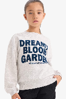 Resim Defacto Kız Çocuk Sweat G3801A8/GR85