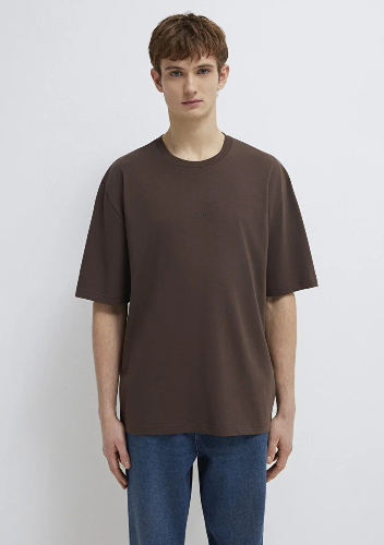 Resim Mavi Erkek T-shirt M0613093-70251