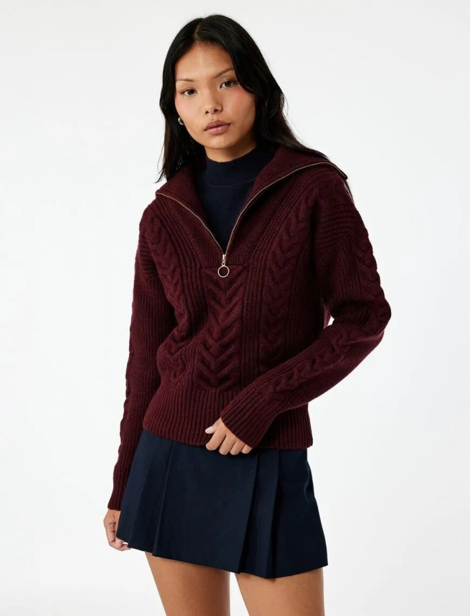 Resim Koton Kadın Kazak 6WAL90115HT