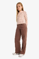 Resim Defacto Kız Çocuk  Kanvas Pantolon F5329A8/BN318