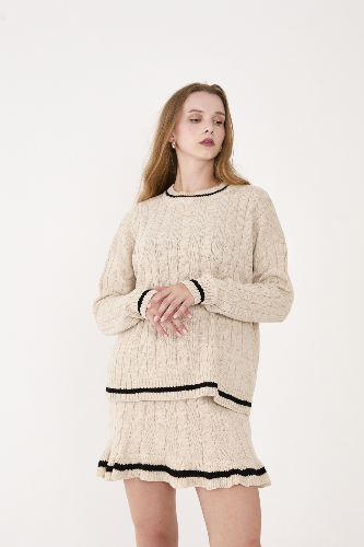 Resim Trender Kadın İkili Triko Takım