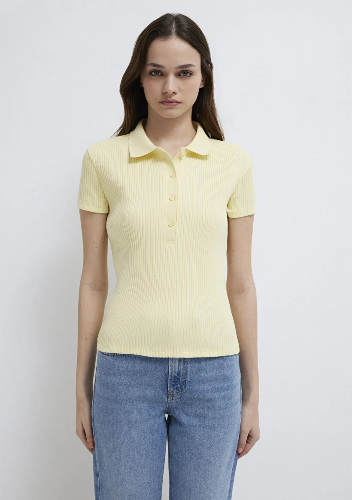 Resim Mavi Kadın T-shirt M1613120-71305