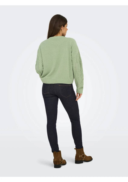 Resim Only Onlelly Life Ls Cable O-Neck Cc Knt Kadın Kazak 15351234