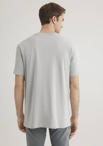 Resim Mavi İstanbul Erkek T-Shirt M0612274-70075