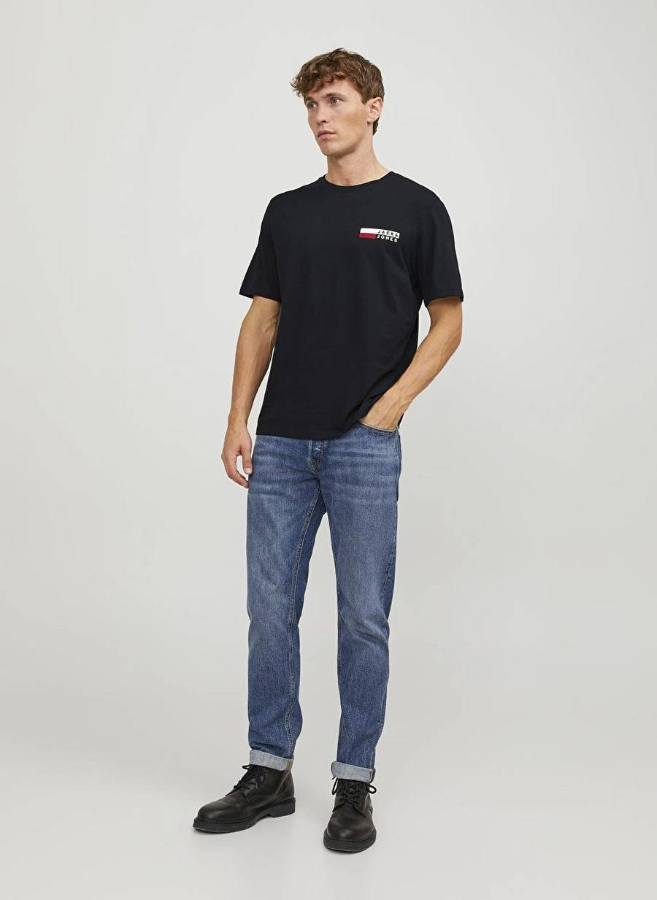 Resim Jack & Jones Jjecorp Logo Tee Play Ss O-Neck Noos Erkek T-shirt 12233999