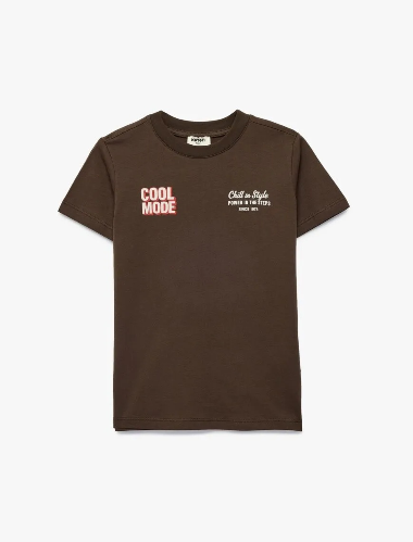 Resim Koton Erkek Çocuk T-shirt 6SKB10423TK