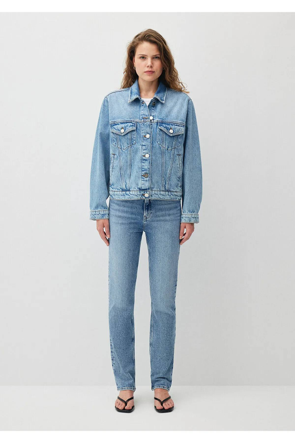 Resim Mavi Ruby Kadın Ceket M1110505-87809