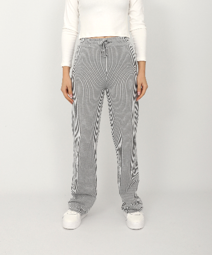 Resim Viole&More Kadın Pantolon 2497 Çizgili