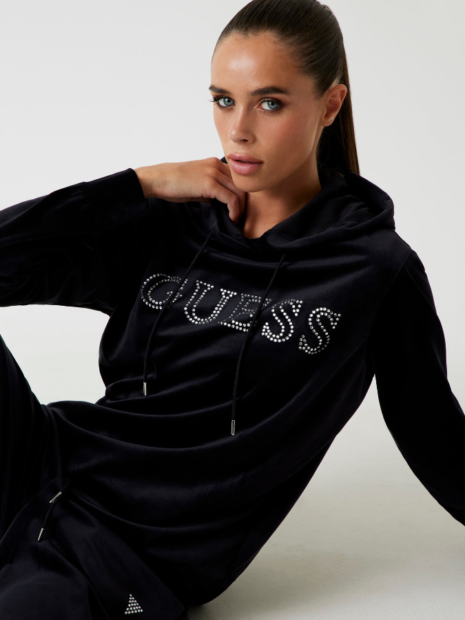 Resim Guess Kadın Sweat V4Rq25K0232 Couture Hoodıe
