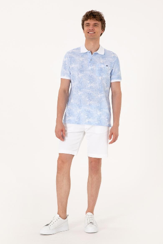 Resim U.S. Polo Assn Erkek T-shirt 2107698 Rosez