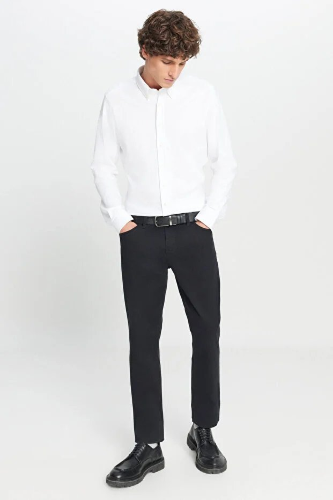 Resim Pn2020500730 Slim 5 Cep  Erkek Kanvas Pantolon