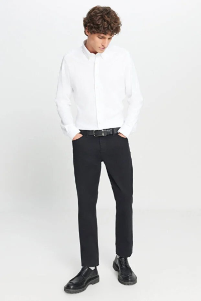 Resim Pn2020500730 Slim 5 Cep  Erkek Kanvas Pantolon