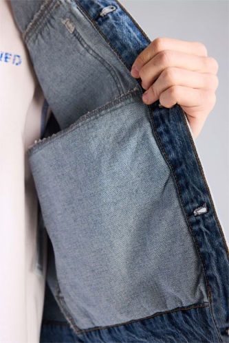 Resim Defacto Erkek Jean Ceket F9011AX/NM28