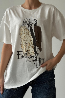 Resim QUZU Kadın T-shirt