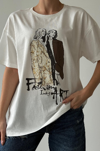 Resim QUZU Kadın T-shirt