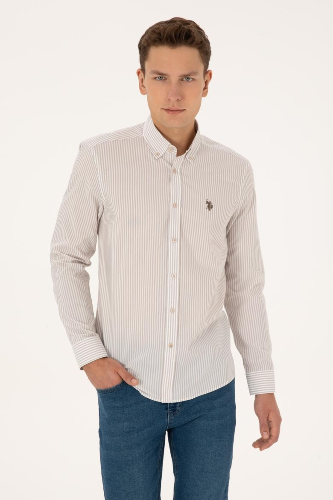 Resim U.S. Polo Assn. Varsal Erkek Dokuma Gömlek 2236553