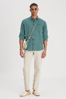 Resim Lee Uzun Kollu Erkek Gömlek L66N205295OT