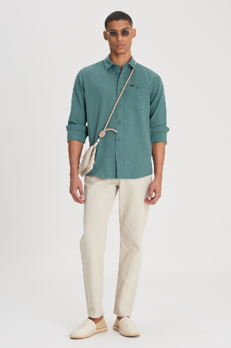 Resim Lee Uzun Kollu Erkek Gömlek L66N205295OT