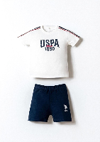 Resim U.S. Polo Assn Bebek Erkek Bebek Sweat Takım Usb2874