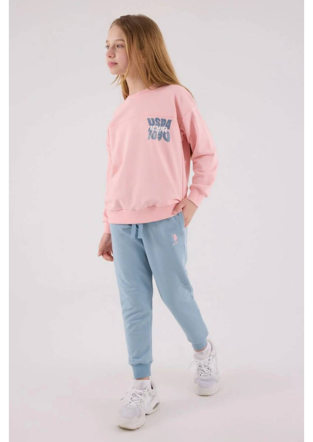 Resim U.S. Polo Assn Kids Kız Çocuk Eşofman Takım US2317-4