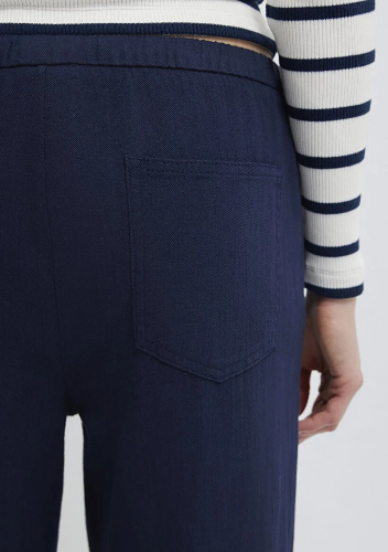 Resim Mavi Kadın Kanvas Pantolon M1011203-89101