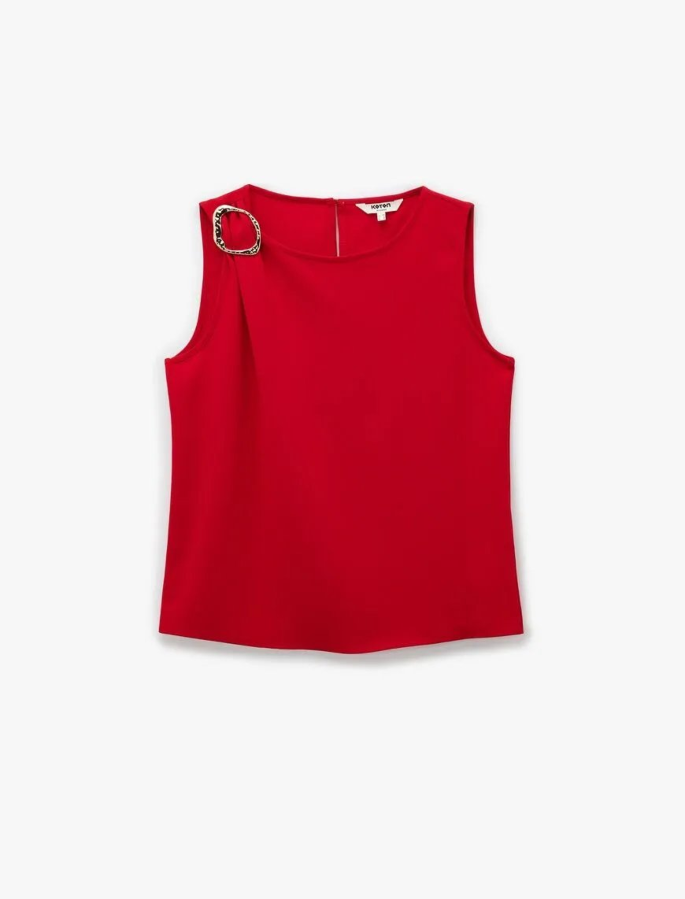 Resim Koton Kadın Bluz 6SAK60141UW