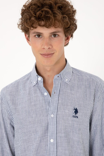 Resim U.S. Polo Assn. Gıze Erkek Dokuma Gömlek 2106492