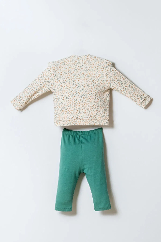 Resim U.S. Polo Assn Bebek Kız Bebek Sweat Takım Usb2981