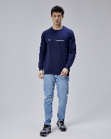 Resim Paul&More Erkek Sweat What Baskı 0 Yaka 2 İp