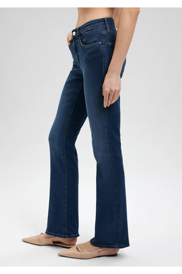 Resim Mavi Molly Kadın Jean Pantolon M1013684068