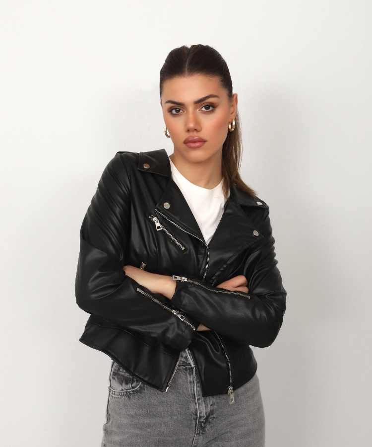 Resim Trender Kadın Deri Mont ve Ceket