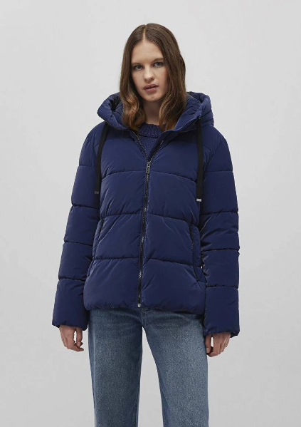 Resim Mavi Kadın Mont M1110043-81774