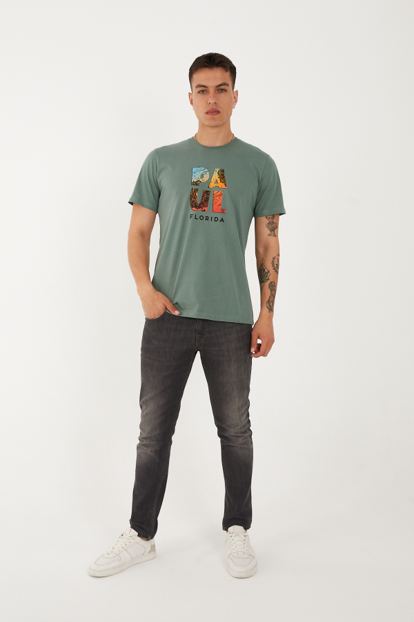 Resim Paul&More T-002 Florida Erkek T-Shirt