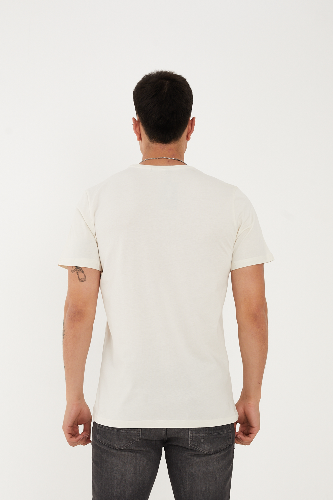 Resim Paul&More T-004 Skull Erkek T-Shirt