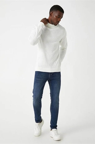Resim Koton Micheal Skinny Erkek Jean Pantolon 5Sam40048Id