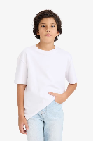 Resim Defacto Erkek Çocuk T-shirt G6486A8/WT34