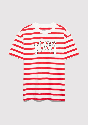 Resim Mavi Erkek Çocuk Tişört M6610251-91366