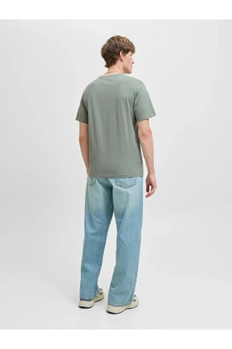 Resim Jack & Jones Jjgeplas Tee Ss Crew Neck Ln Erkek T-shirt 12278523